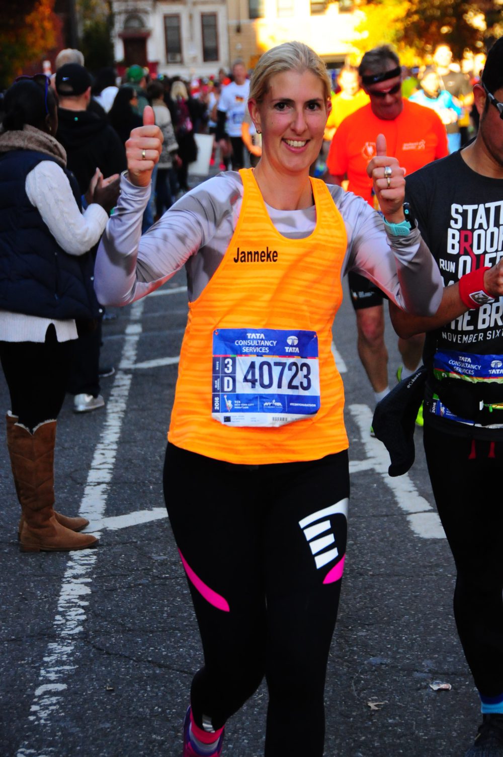 janneke van valkenburg met reuma in het revalidatiecentrum tot lopen van de NYC marathon