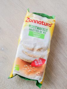 zonnatura rijstwafels yoghurt boodschappenlijst