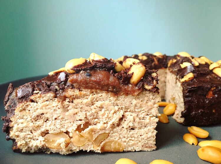 snickers cake